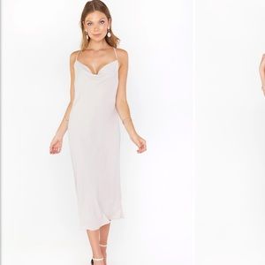Show me your mumu verona dress in show me the ring crisp